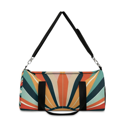 Starburst Candy Colored Retro Bliss: Carry it with Style in our 1960s-inspired Duffel Bag