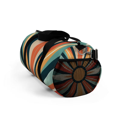 Starburst Candy Colored Retro Bliss: Carry it with Style in our 1960s-inspired Duffel Bag