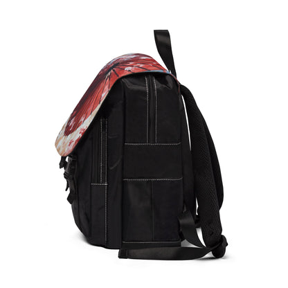 Abstract Japanese Umbrella Art Casual Backpack