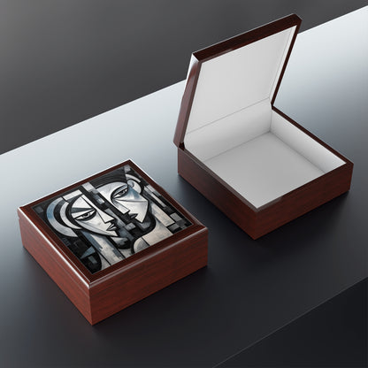 Cubist Paintings Jewelry Box: Captivating Brush Strokes in Every Refreshing Drink