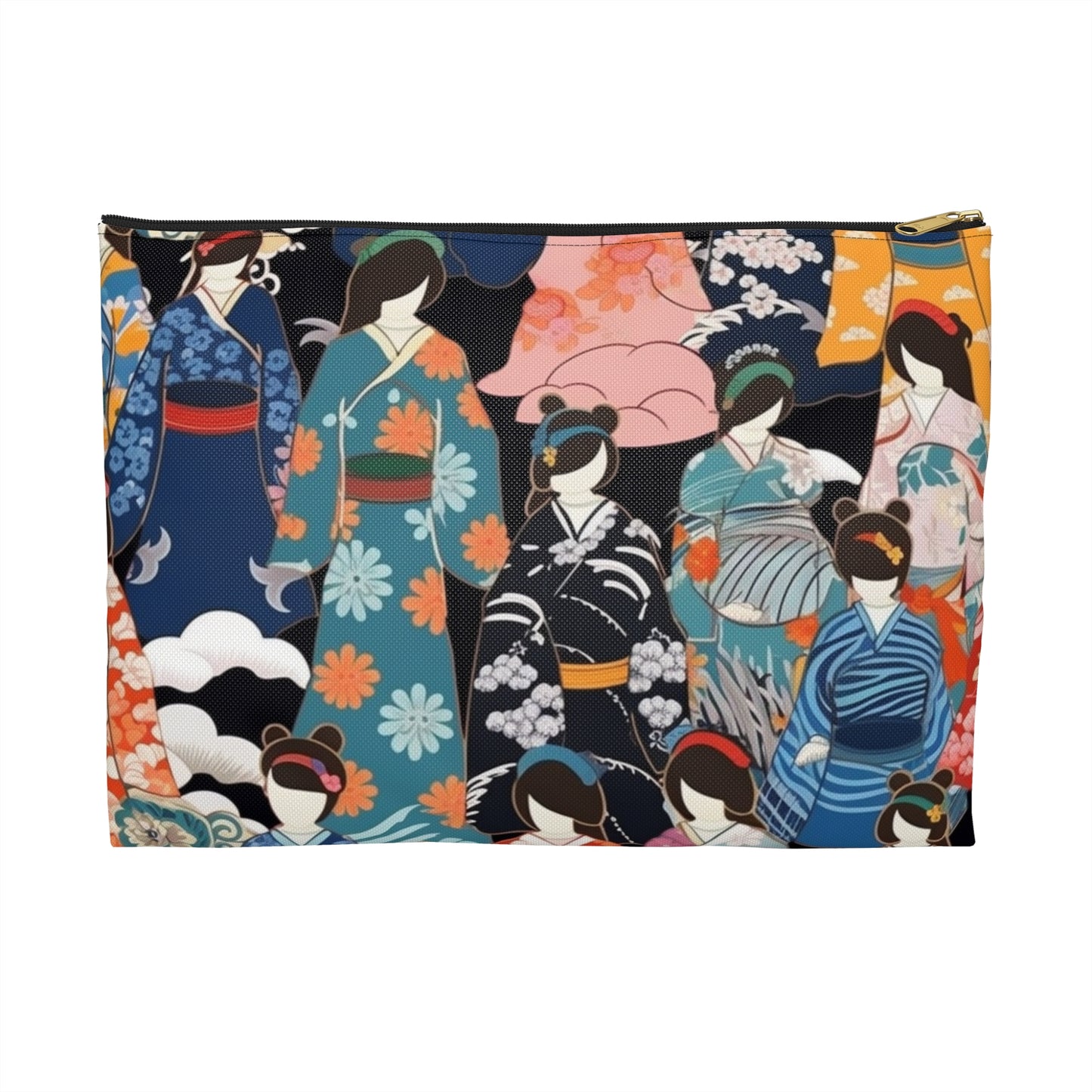 Kimono Dreams Accessory Pouch: Experience Japanese Elegance