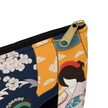 Kimono Dreams Accessory Pouch: Experience Japanese Elegance