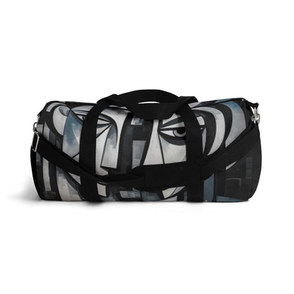 Duffel Bag with Cubist Art Finesse and Abstract Flair