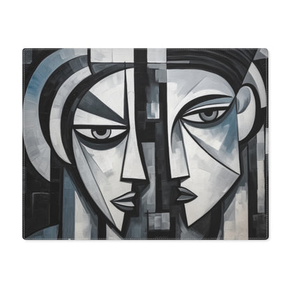 Cubist Paintings Placemat: Captivating Brush Strokes