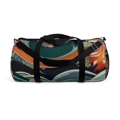 Elegant Kimono Duffel Bag: Embrace Japanese Artistry