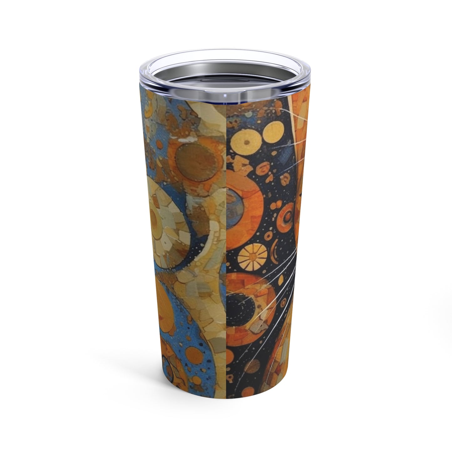 Vienna Secession Awakening: Klimt-Inspired Tumbler