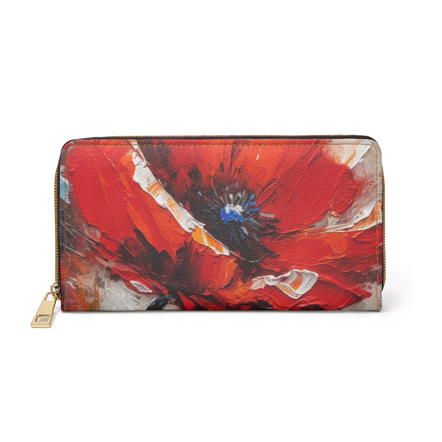 Unleash Your Creativity with Poppy Zipper Wallet: A Blossoming Artistic Journey