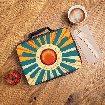 Atomic Age Sunshine: Midcentury Modern Sun Lunch Bag