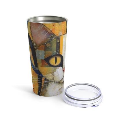 Artistic Symbolism: Klimt-Inspired Tumbler