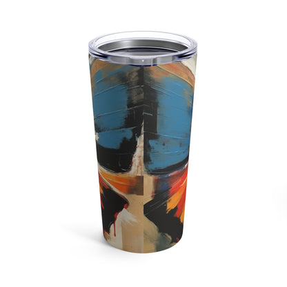 Abstract Butterfly Paradise: Tumbler for Nature and Art Lovers