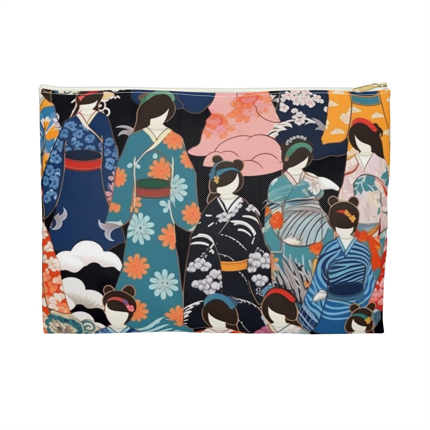 Kimono Dreams Accessory Pouch: Experience Japanese Elegance