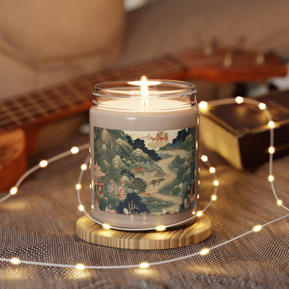 Japanese Tapestry Scented Soy Candle: Embrace the Artistic Splendor