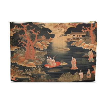 Custom Japanese Tapestry Accessory Pouch: Your Personalized Artistic Statement