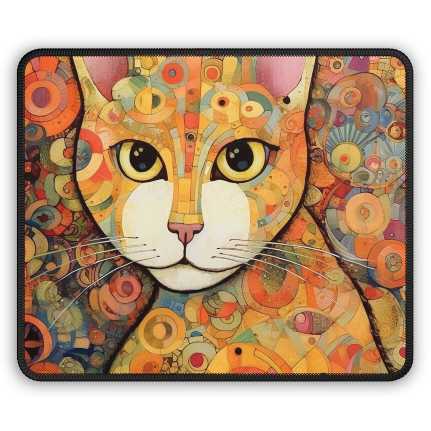 Art Nouveau Revival: Klimt-Inspired Gaming Mouse Pad