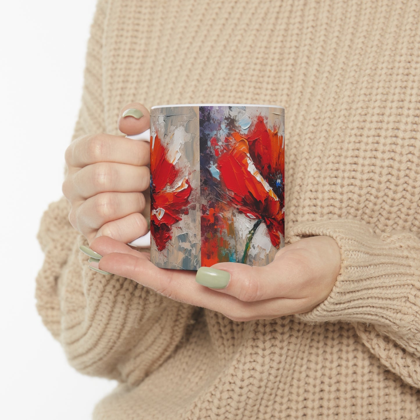 Unleash Your Creativity with Poppy Ceramic Mug: A Blossoming Artistic Journey