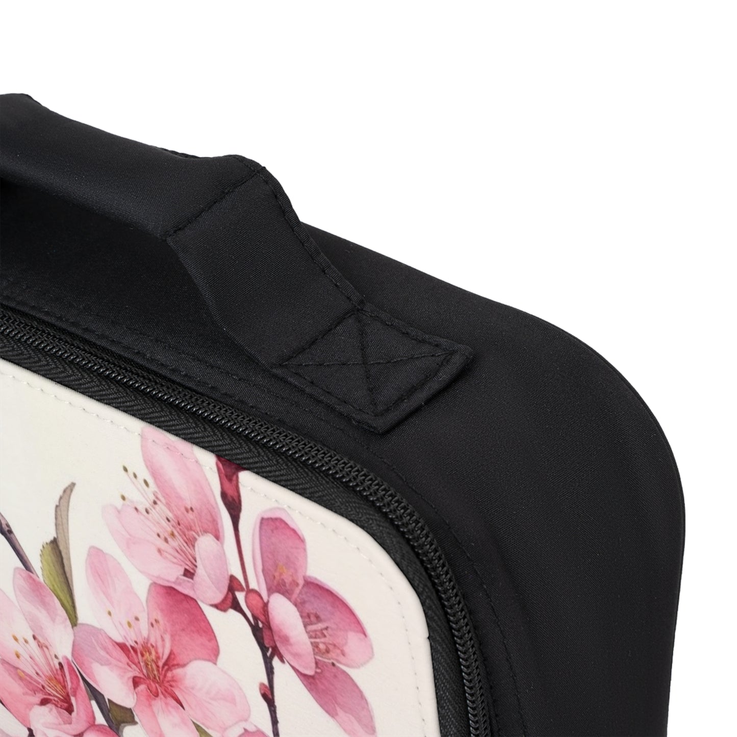 Artistic Flourish: Floral Watercolor Cherry Blossom Lunch Bag