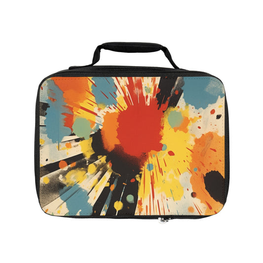 Abstract Color Symphony: Works on Paper Lunch Bag