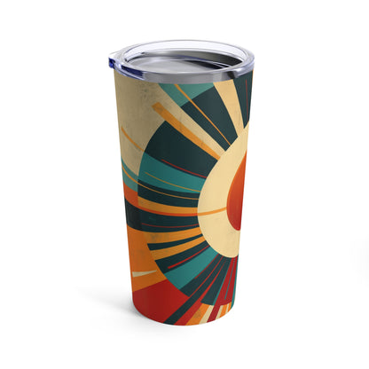 Minimalist Sunshine: Midcentury Modern Sun Tumbler