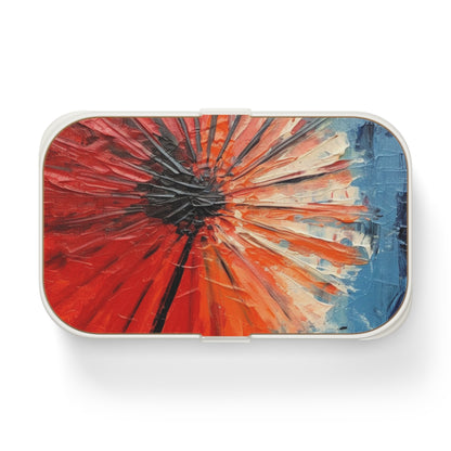 Umbrella Painting Bento Box: Channel Your Inner Artist with Abstract Oil Paint