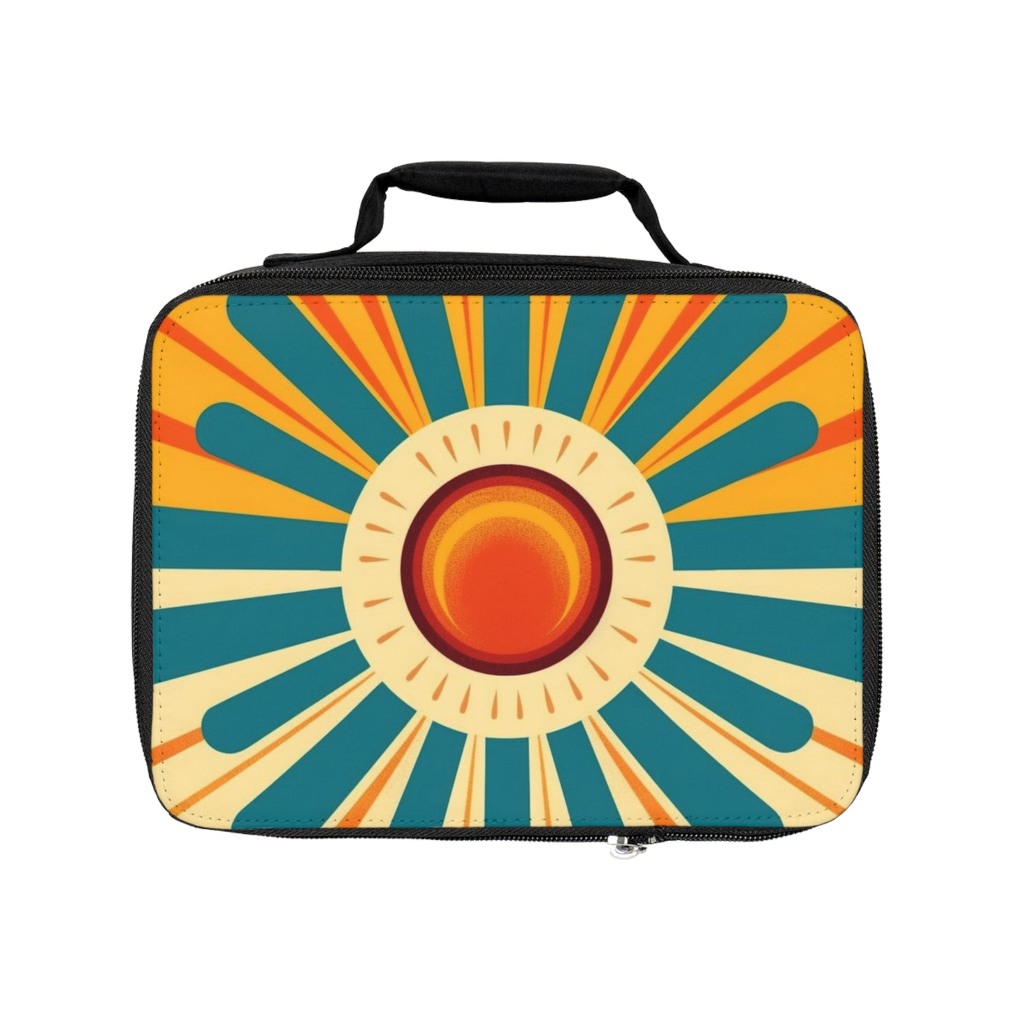 Atomic Age Sunshine: Midcentury Modern Sun Lunch Bag