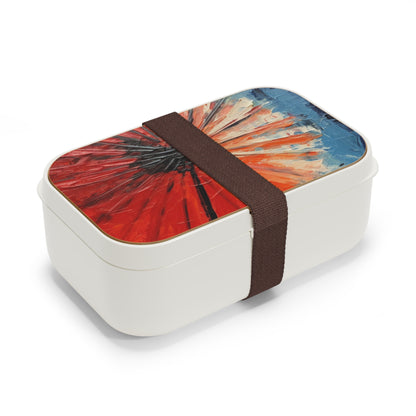 Umbrella Painting Bento Box: Channel Your Inner Artist with Abstract Oil Paint