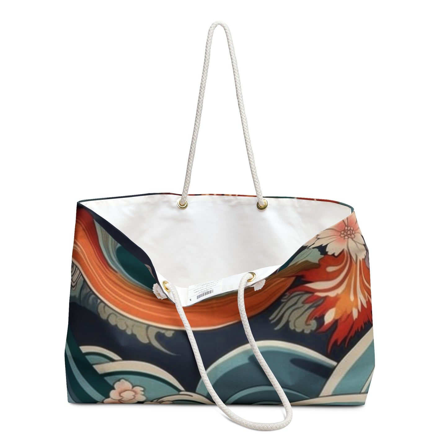 Elegant Kimono Weekender Bag: Embrace Japanese Artistry