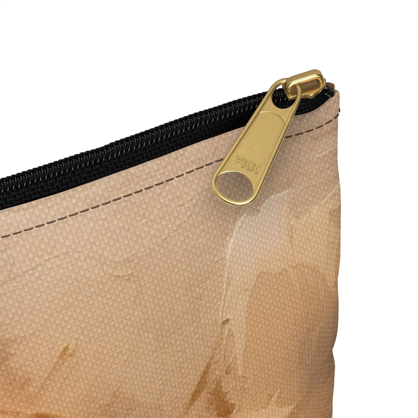 Artistic Fusion: Accessory Pouch Infused with Tan Hua-Inspired Abstract Art