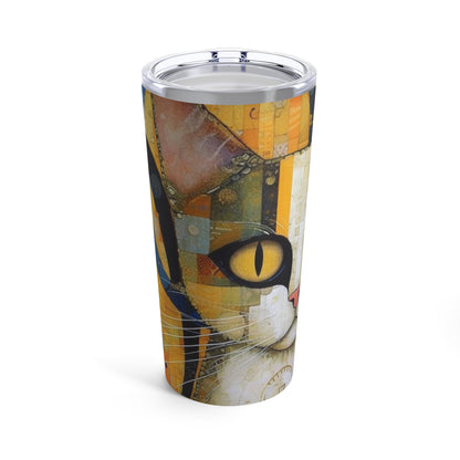 Artistic Symbolism: Klimt-Inspired Tumbler