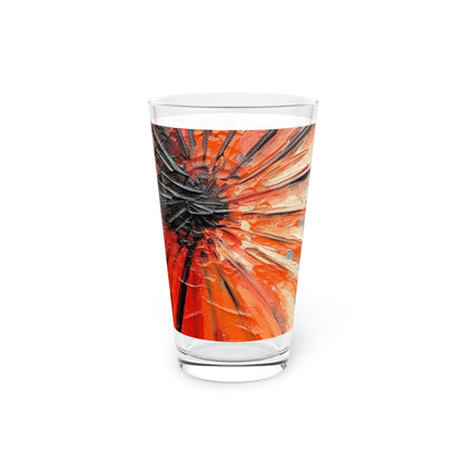 Umbrella Painting Pint Glass: Channel Your Inner Artist with Abstract Oil Paint