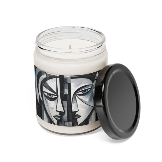 Cubist Paintings Scented Soy Candle