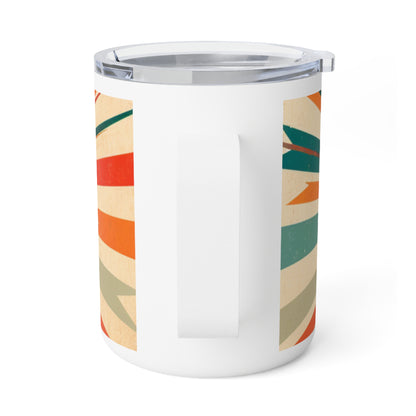 Starburst Elegance: Insulated Coffee Mug for Stylish and Minimalist Home Decor