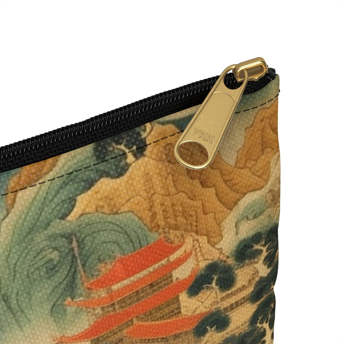 Harmony of the Elements: Japanese Tapestry-Inspired Accessory Pouch