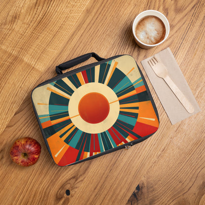 Minimalist Sunshine: Midcentury Modern Sun Lunch Bag