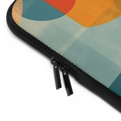 Geometric Gems: Laptop Sleeve Inspired by Abstract Geometric Art