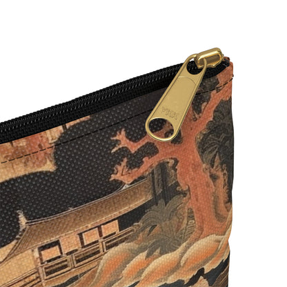 Custom Japanese Tapestry Accessory Pouch: Your Personalized Artistic Statement