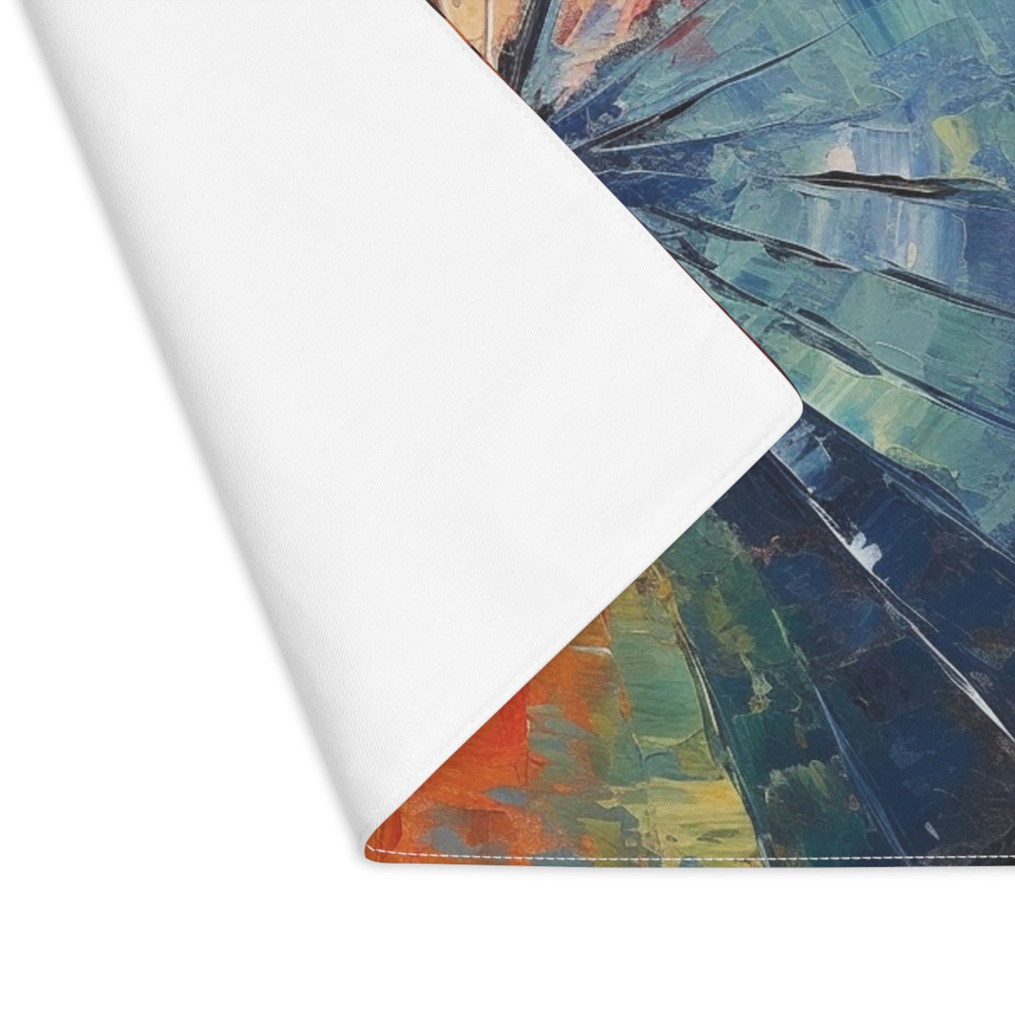 Abstract Art Placemat: Japanese Umbrella, A Reflection of Creativity