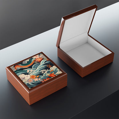 Elegant Kimono Jewelry Box: Embrace Japanese Artistry