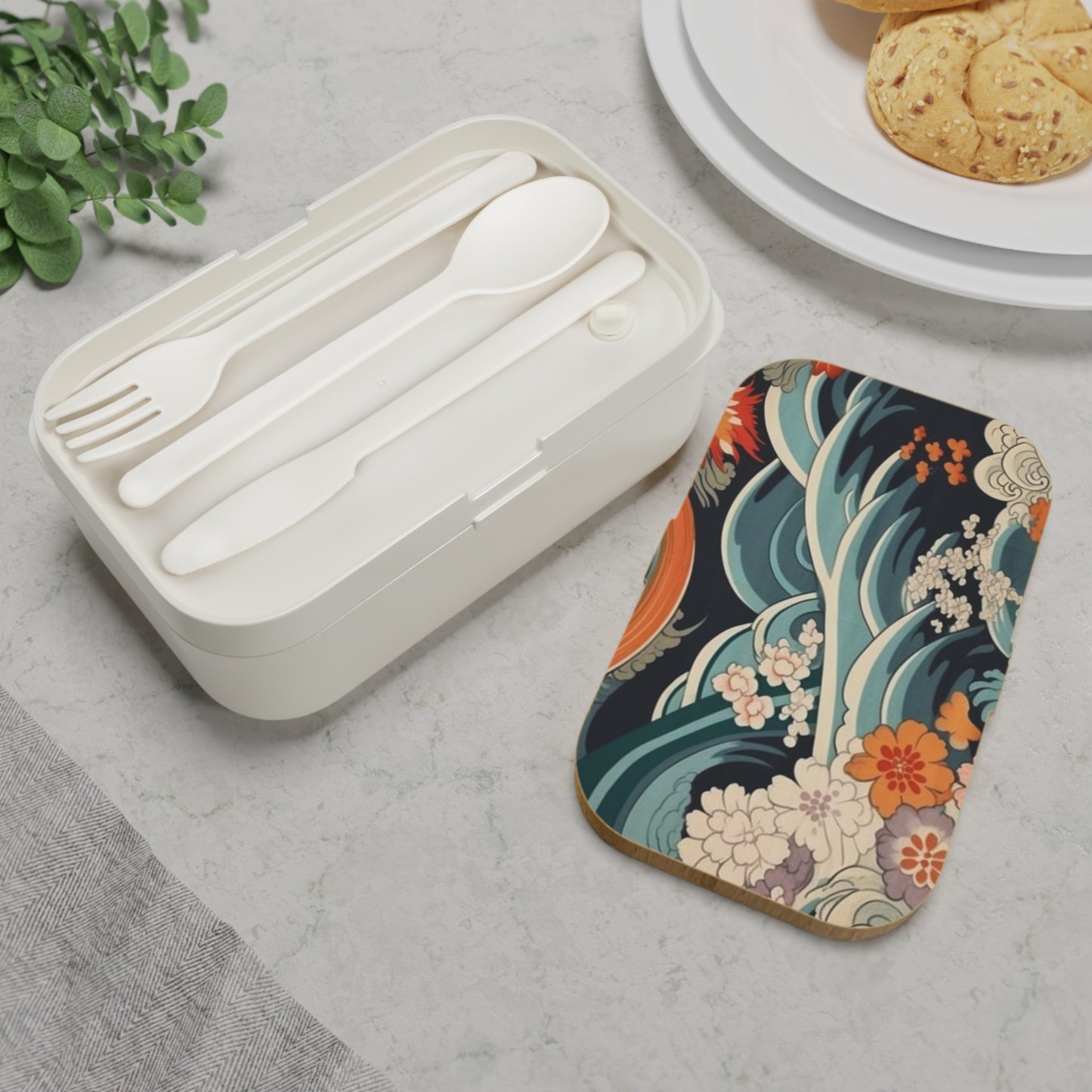 Elegant Kimono Bento Box: Embrace Japanese Artistry