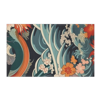 Elegant Kimono Kitchen Towel: Embrace Japanese Artistry