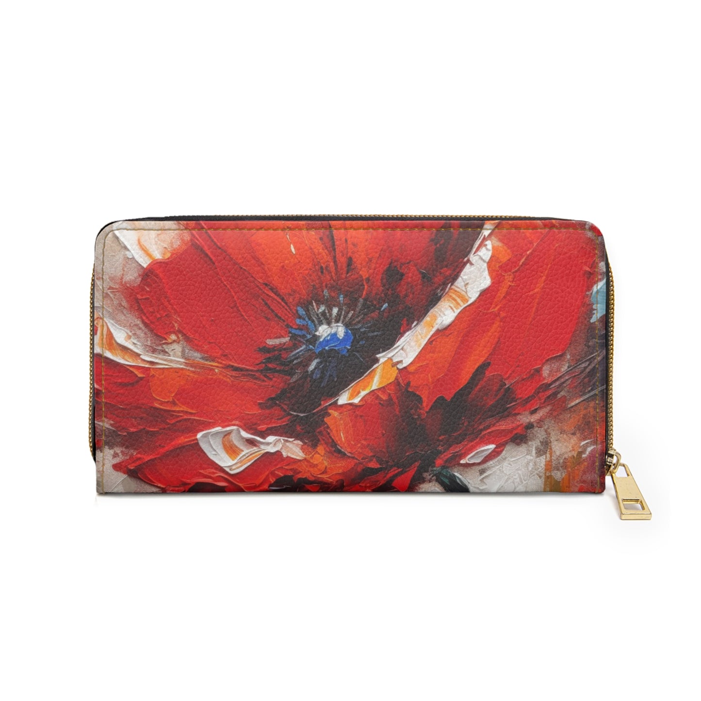 Unleash Your Creativity with Poppy Zipper Wallet: A Blossoming Artistic Journey