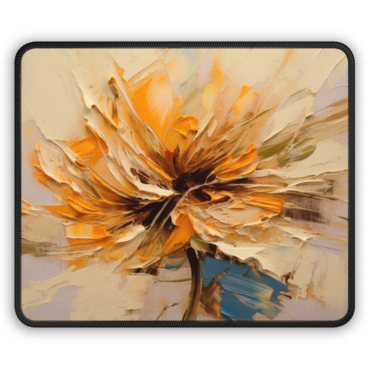 A Brush of Nature's Elegance: Gaming Mouse Pad for Artistic Flower Lovers