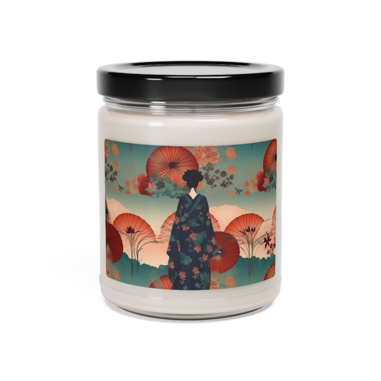 Fashionable Kimono-Inspired Scented Soy Candle: Unleash Your Style