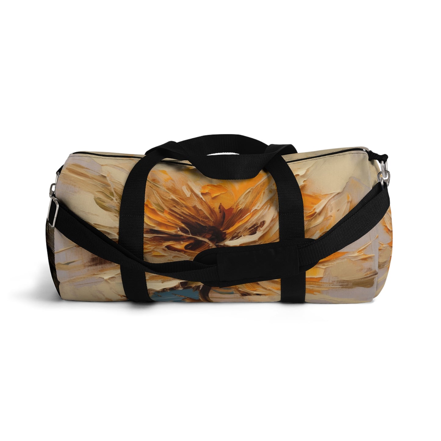 A Brush of Nature's Elegance: Duffel Bag for Artistic Flower Lovers