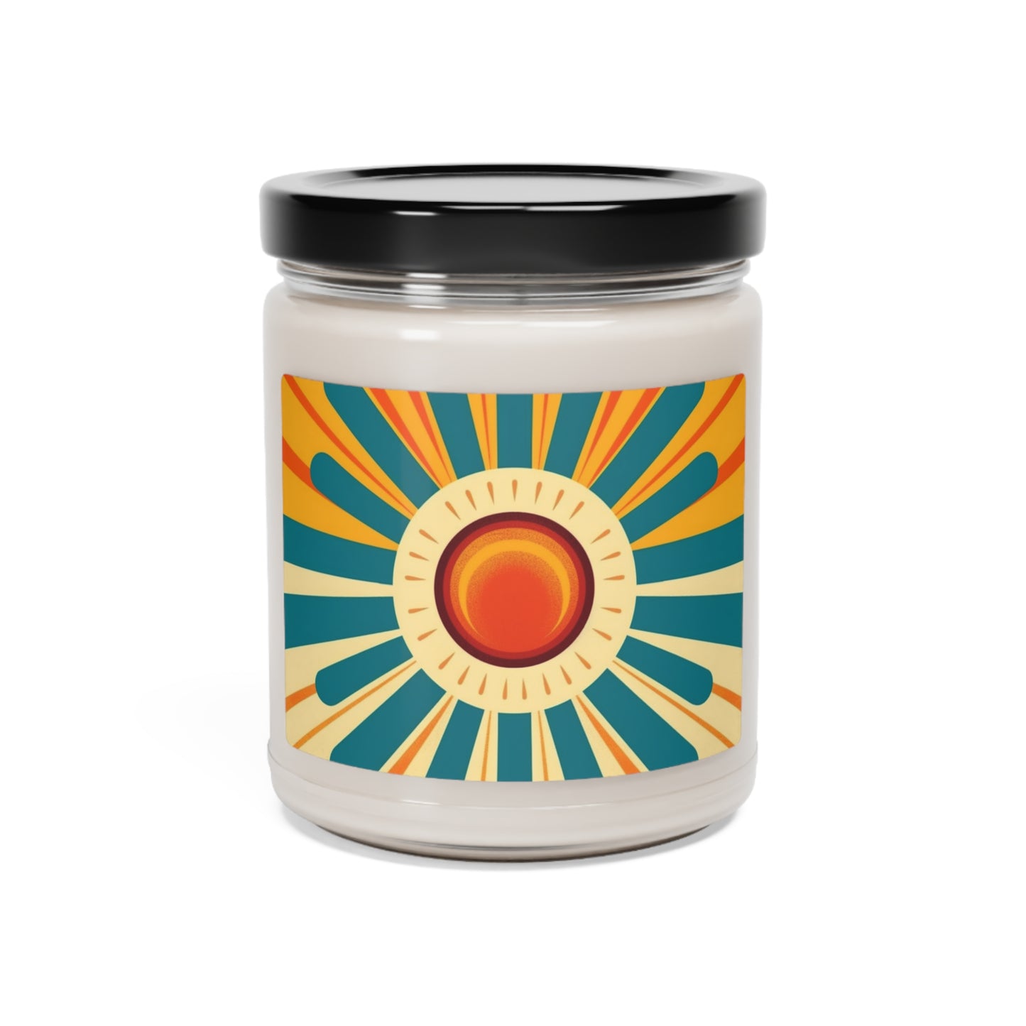 Atomic Age Sunshine: Midcentury Modern Sun Scented Soy Candle