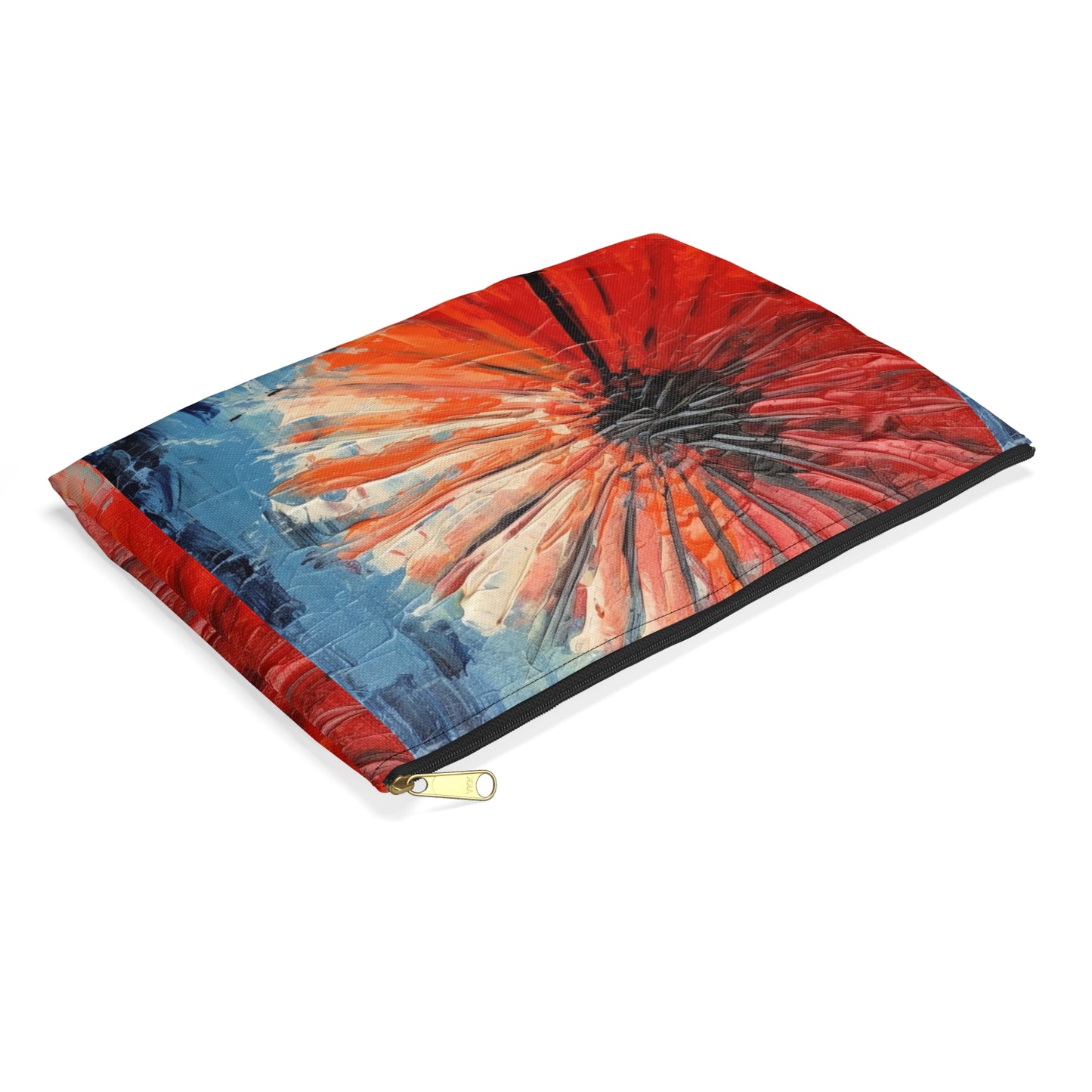 Umbrella Painting Accessory Pouch: Channel Your Inner Artist with Abstract Oil Paint