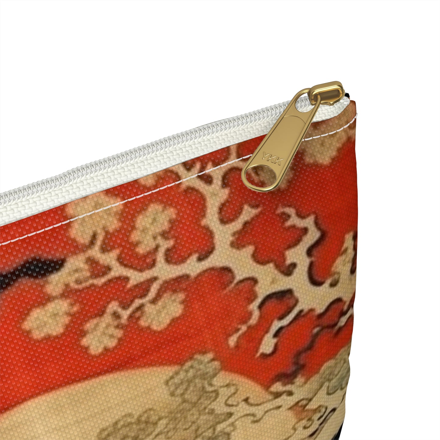 Artistic Fusion - Where Japanese Tapestry Meets the Perfect Accessory Pouch