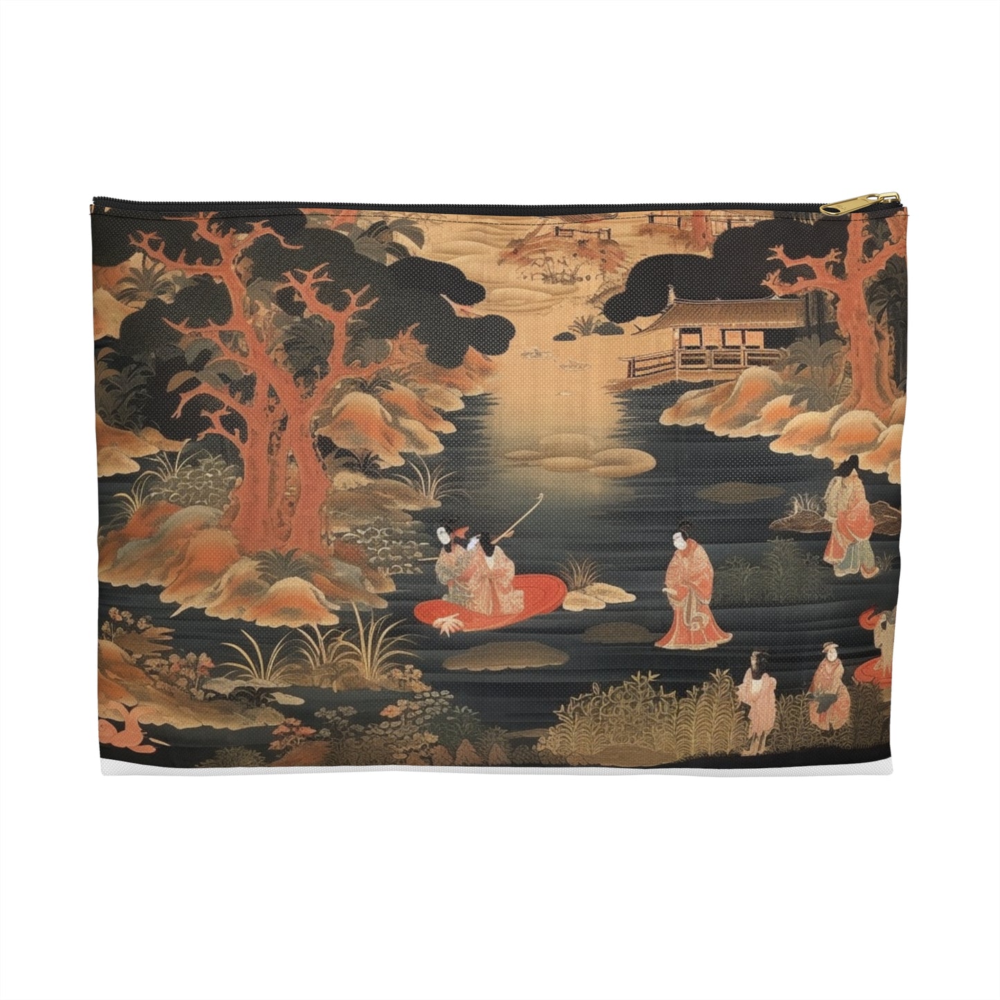 Custom Japanese Tapestry Accessory Pouch: Your Personalized Artistic Statement