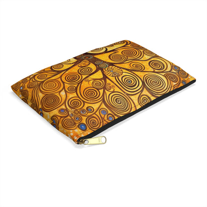 The Tree of Life Accessory Pouch: A Modern Art Tribute to Gustav Klimt