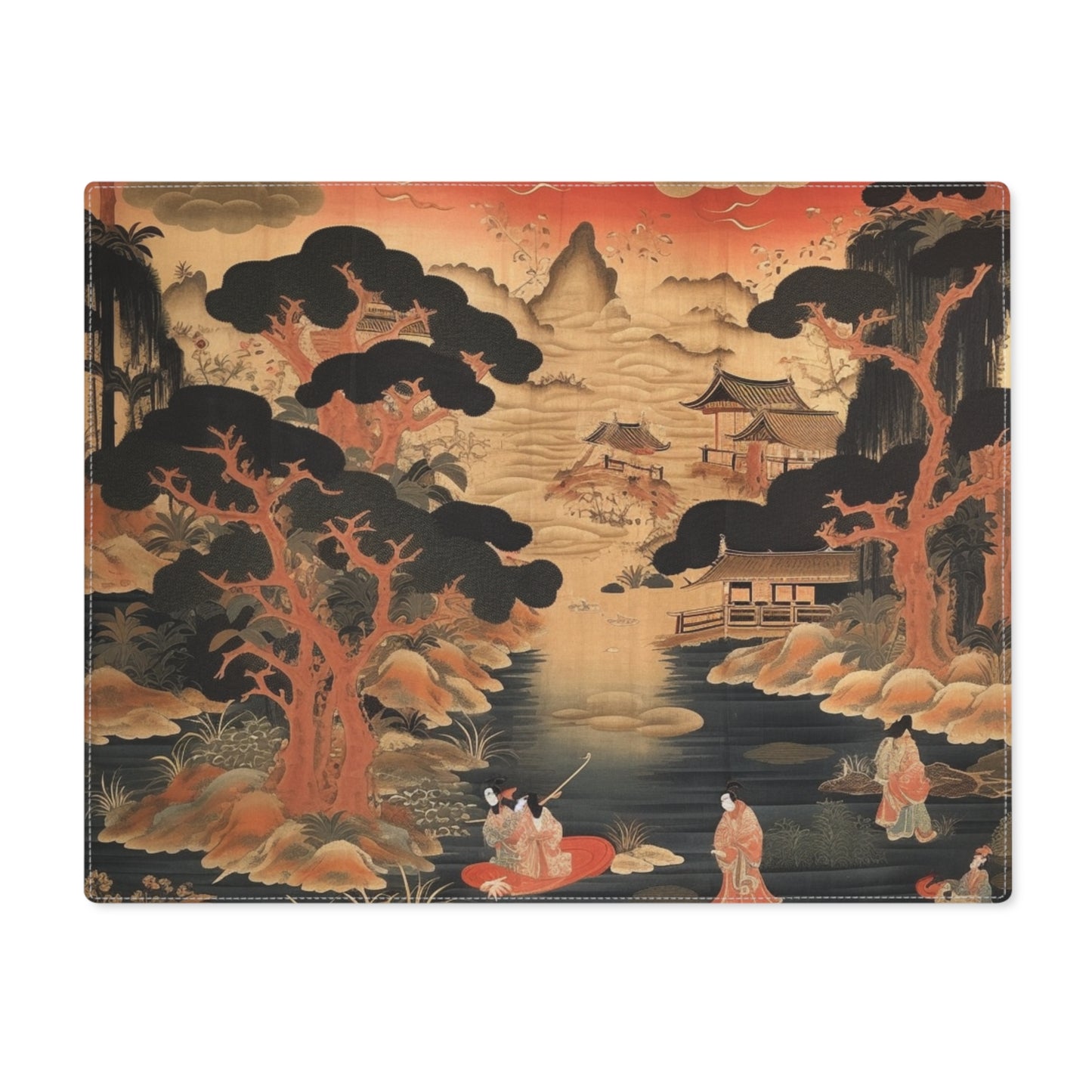 Custom Japanese Tapestry Placemat: Your Personalized Artistic Statement