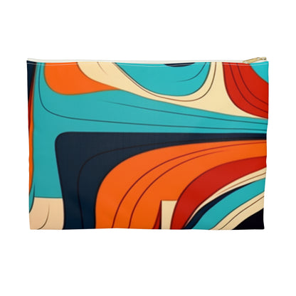 Midcentury Abstractions: Abstract-Inspired Accessory Pouch